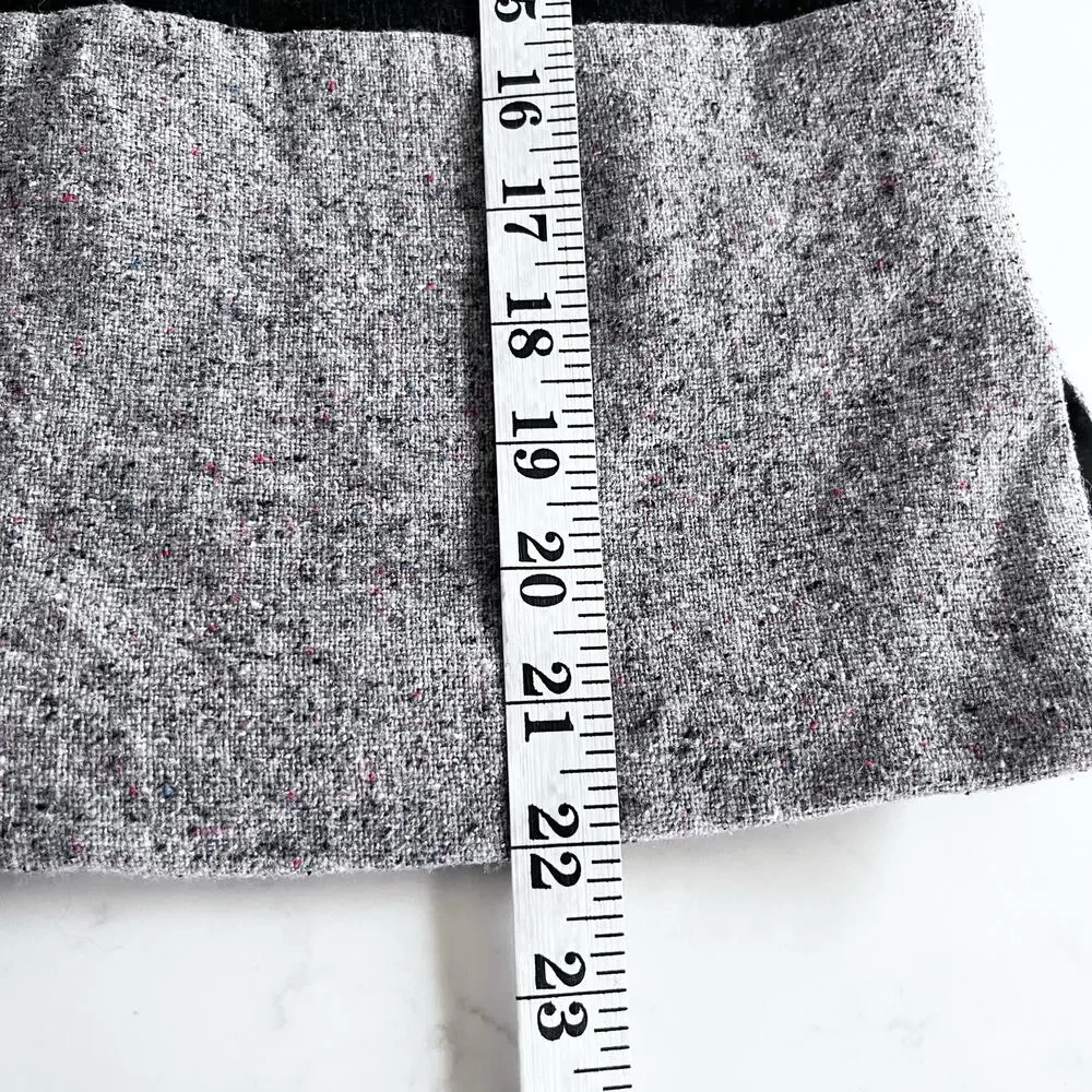 J.CREW Women's Sweater Wool Cashmere Blend Woven Colorblock Sz Small